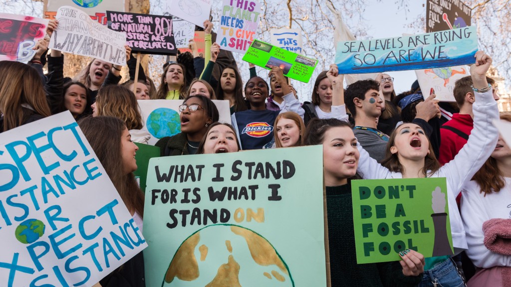 Climate-Change-activists---London